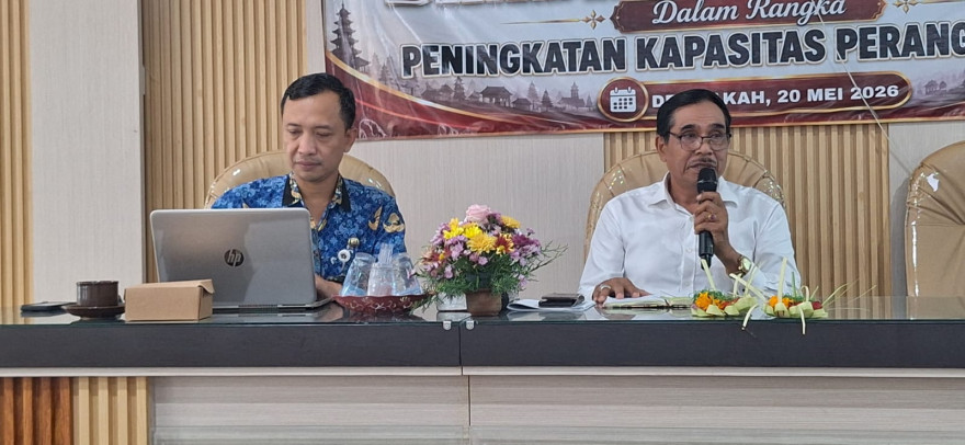 BIMBINGAN TEKNIS PENINGKATAN KAPASITAS PERANGKAT DESA